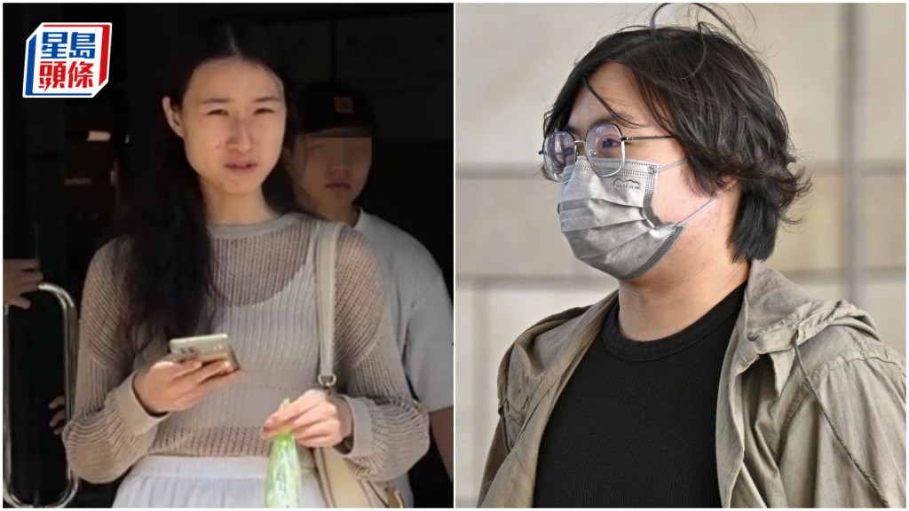 李安翹(左)與陳樂燊(右)庭上表示擬申請重開辯方案情。房伊媚攝/資料圖片