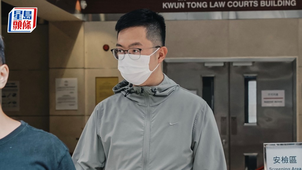 被告李健煒獲准保釋候訊。汪旭峰攝