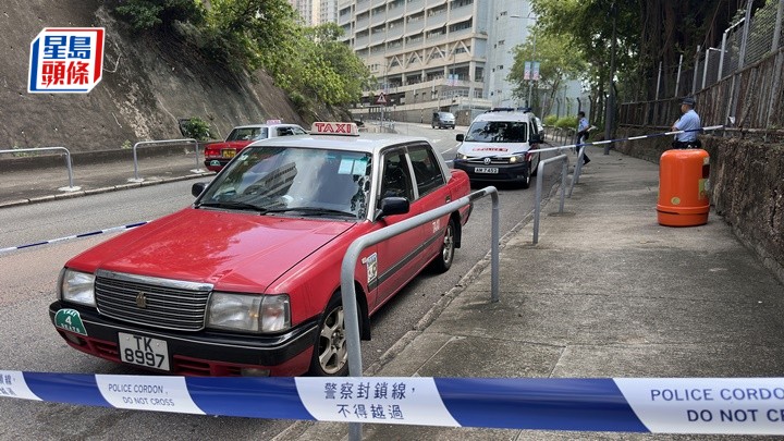 警方封鎖現場調查。梁國峰攝