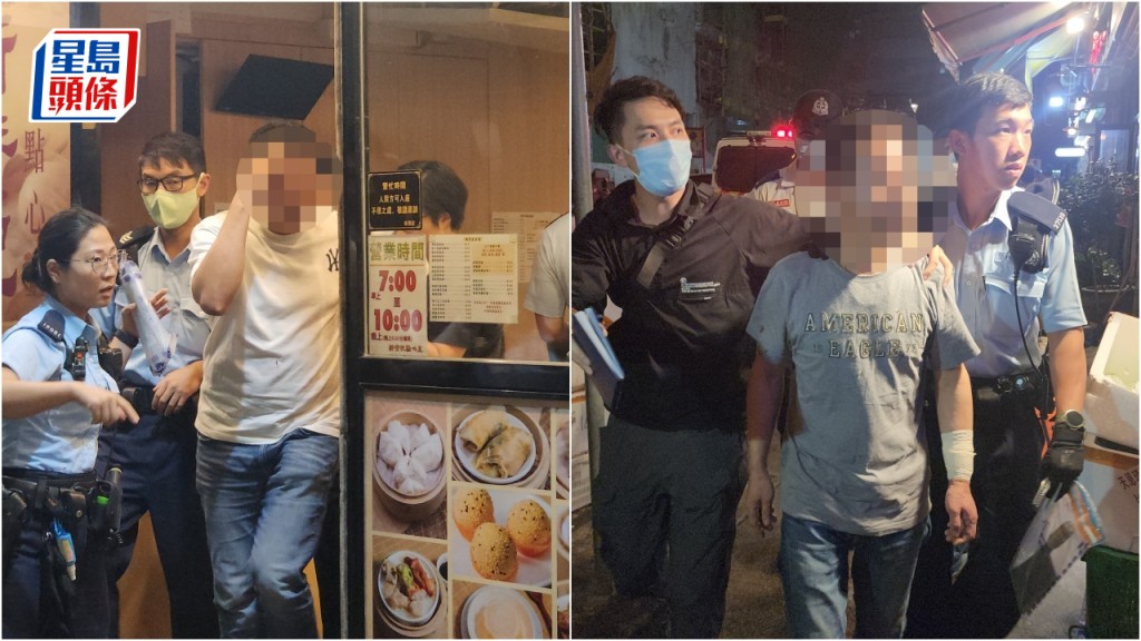 旺角裝修師傅上門追尾數 與食肆老闆糾纏雙雙被帶走