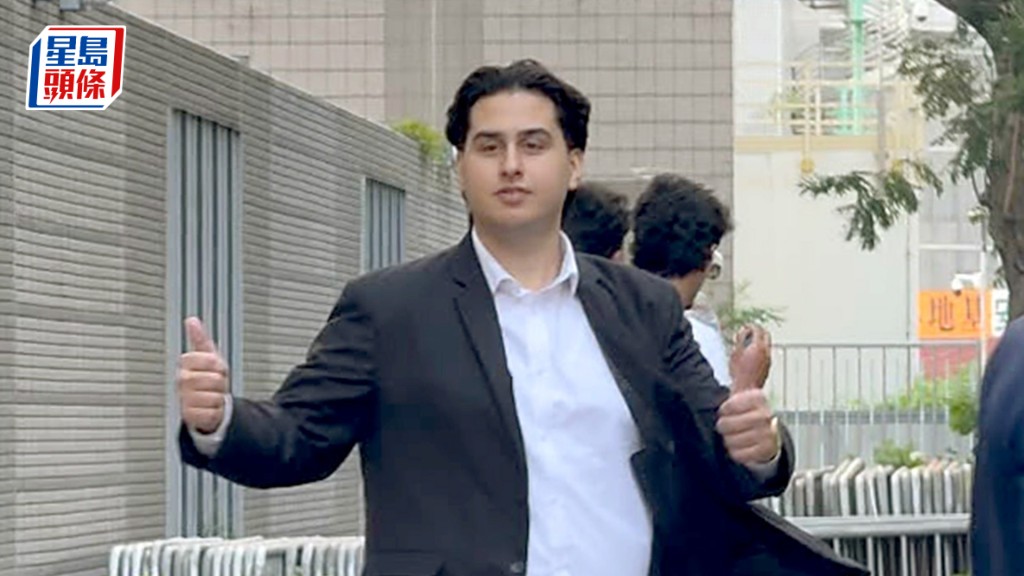 被告王志輝KHAN ADEEL（黑西裝男子）。雷璟怡攝