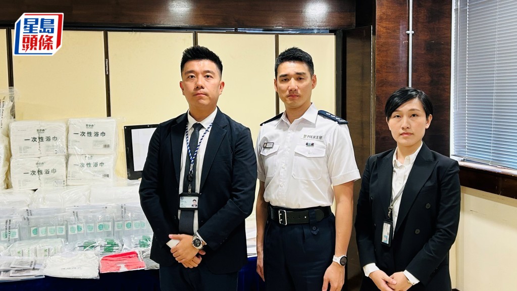 警方及入境處聯合掃黃。蔡楚輝攝