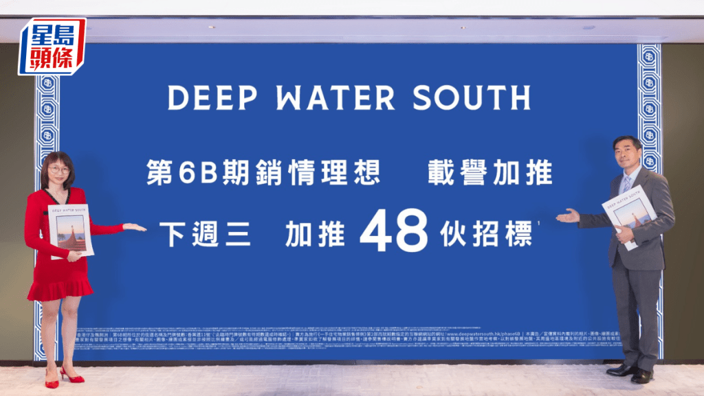 DEEP WATER SOUTH 6B期加推48伙招標