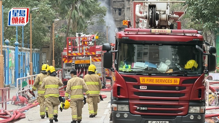 受傷送院的12名消防員已全部出院。