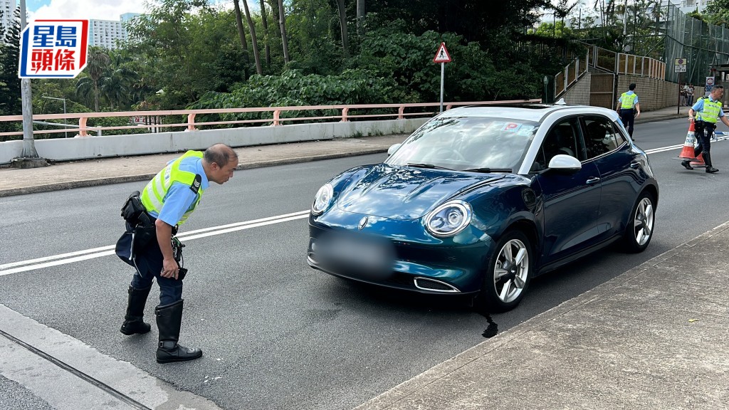 警員到場調查。林思明攝