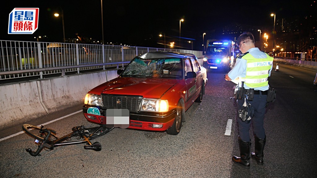 70歲的士司機劉楚希去年7月在青衣危駕撞斃17歲單車少年，今日判監2年。資料圖片