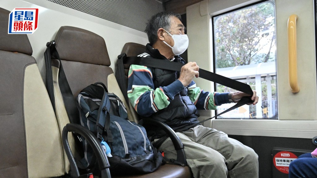 巴士安全帶︱江玉歡：立法原意最初只涵蓋新車 不解如何「技術上不足」