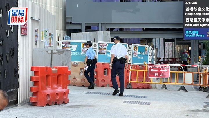 警员到地盘调查。刘汉权摄