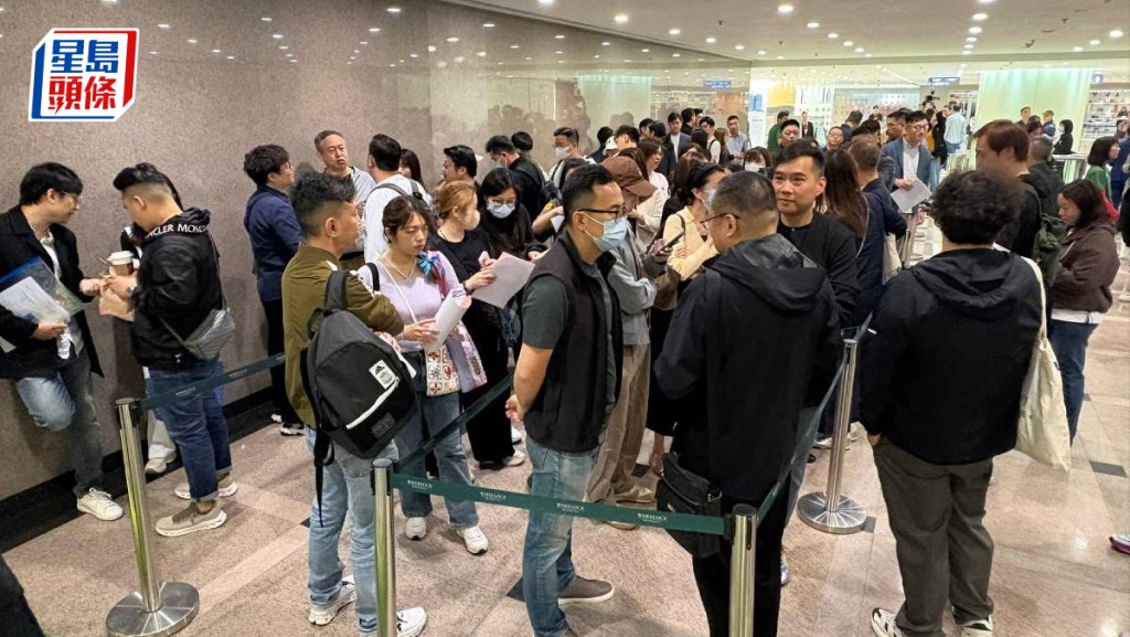 DEEP WATER SOUTH 6A期首輪售93伙 現揀樓人流