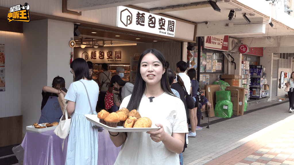記者Sammi實測，20秒內夾到8個麵包及鬆餅