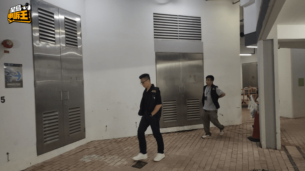 警員到場調查。黎志偉攝 警員到場調查。黎志偉攝