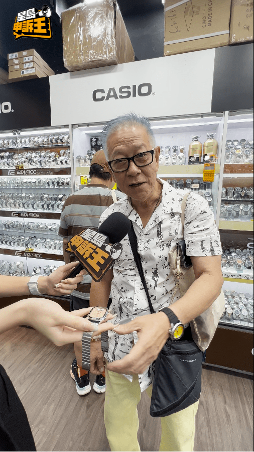 資深錶迷表示自己早在70年代初期，已經買入Casio手錶。