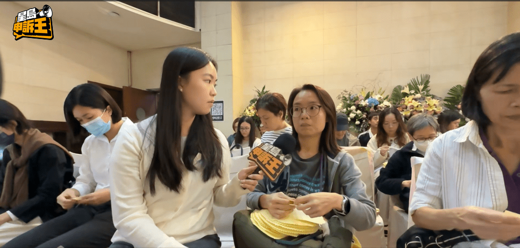 市民Ruby希望透過參與活動盡一點心意。 市民Ruby希望透過參與活動盡一點心意。