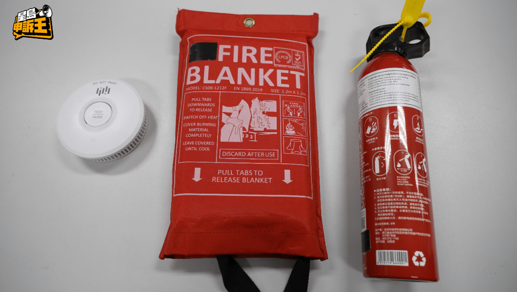 莊Sir建議市民每三個月至半年定期檢查「防火三寶」。