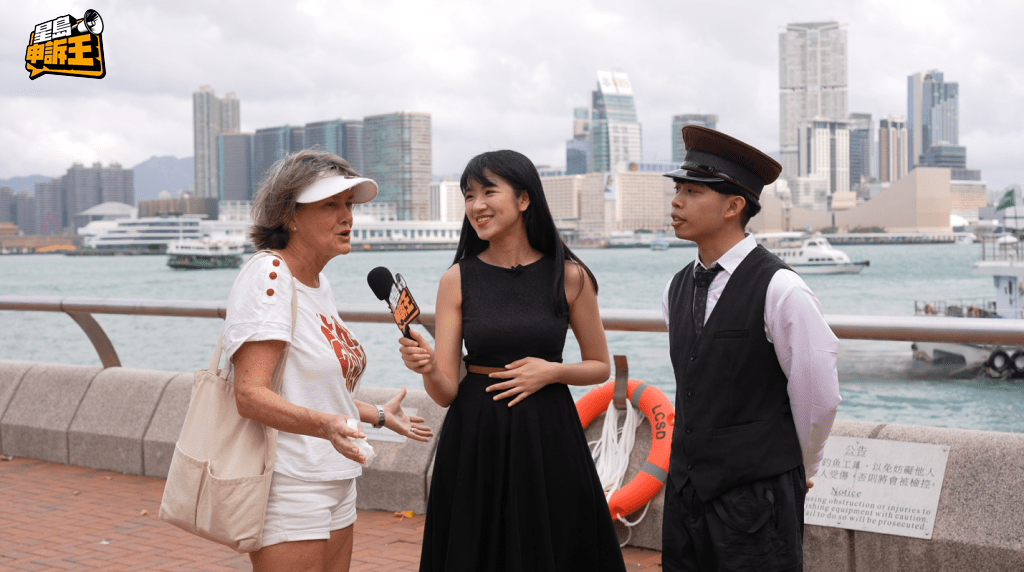 法國旅客Laurence大讚「很好、這很完美，我喜歡。」