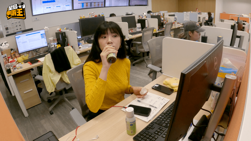 Bubble在飲用這款西梅汁大約五分鐘後，腹部即出現反應！