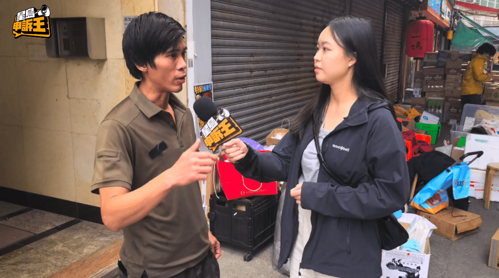 義工發起人魏先生表示,很多街坊自發送物資過來。 義工發起人魏先生表示,很多街坊自發送物資過來。