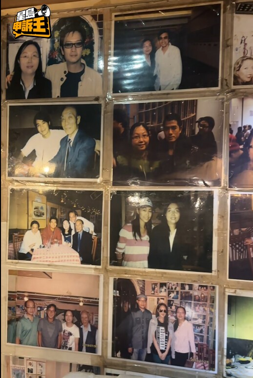 不少明星藝人曾是森美餐廳的座上客。