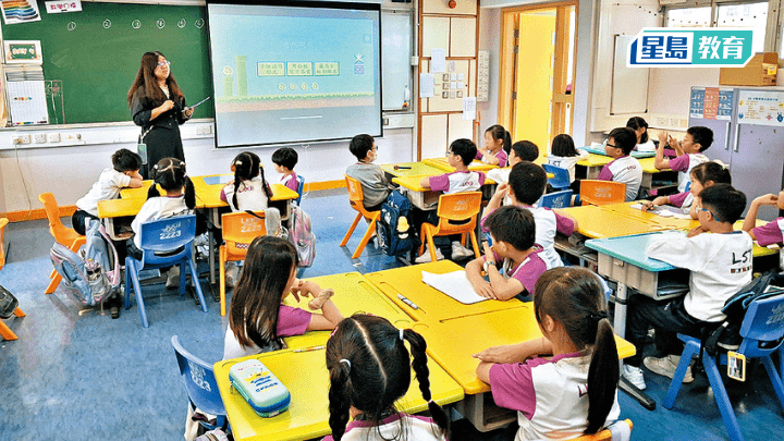 不少小学已取消默书测考，改以其他方式考核学生。资料图片