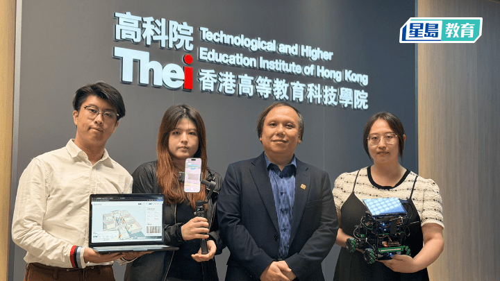 THEi學生AI樓宇檢測系統獲獎 學者冀新技術提升地盤安全水平