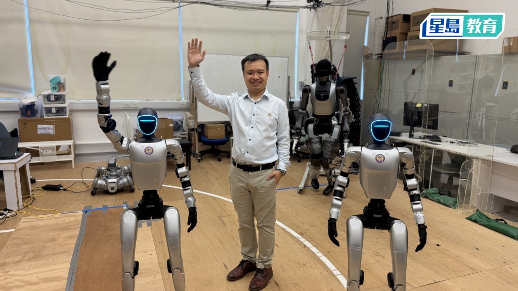 中大明年開辦「機器人學」新課程，劉達銘期望吸引「喜歡砌機、動手做」的學生入讀。佘丹薇攝