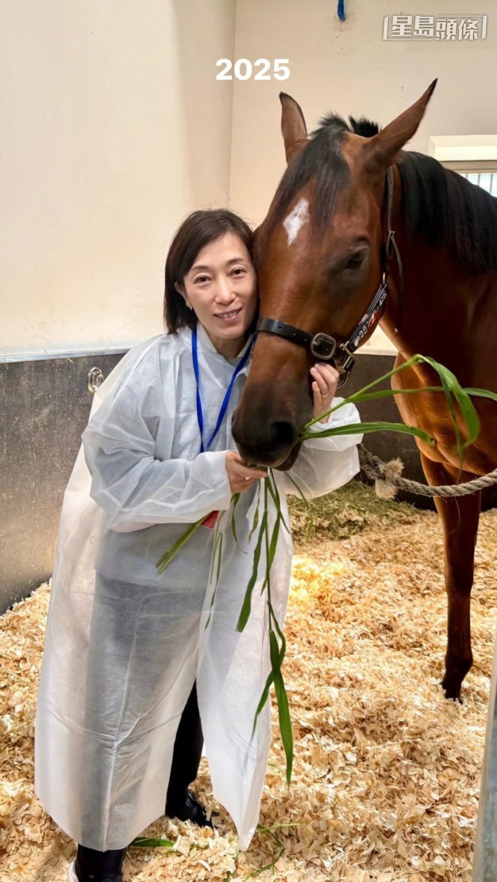 「魅力」、「知遇」和「志同」系馬主鄧詠琪，上周即日來回香港從化兩地，探望「魅力知耀」(圖)、「寬心知遇」、「魅力心」等駒。