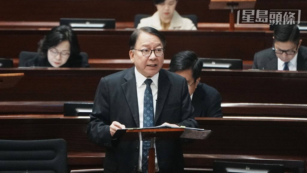 陳國基指政府正檢討《競爭條例》，以加強對圍標行為的阻嚇力。