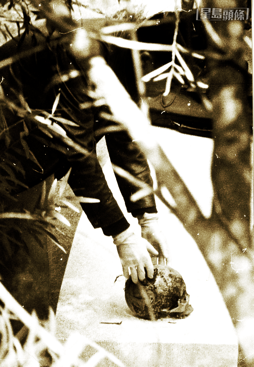 1982年2月11日，城门河发现一个恐怖人头。资料图片