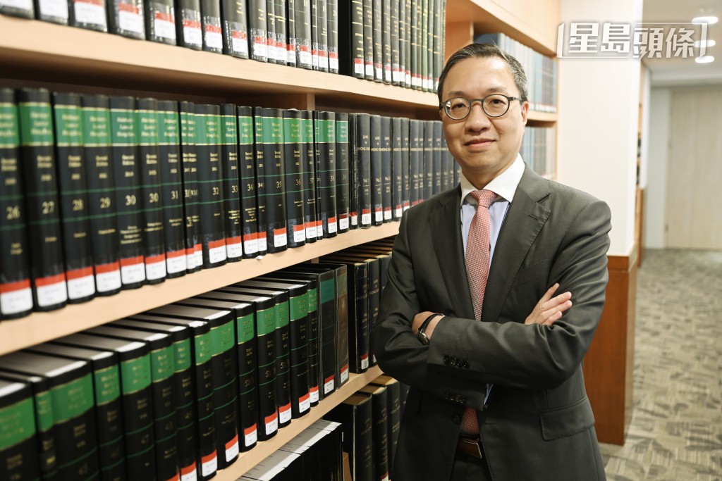 律政司司长林定国表示，法治是香港的金漆招牌，亦是香港赖以成功的基石。资料图片