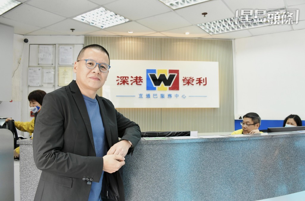 港粤直通巴士协会秘书长张剑平。黄伟强摄