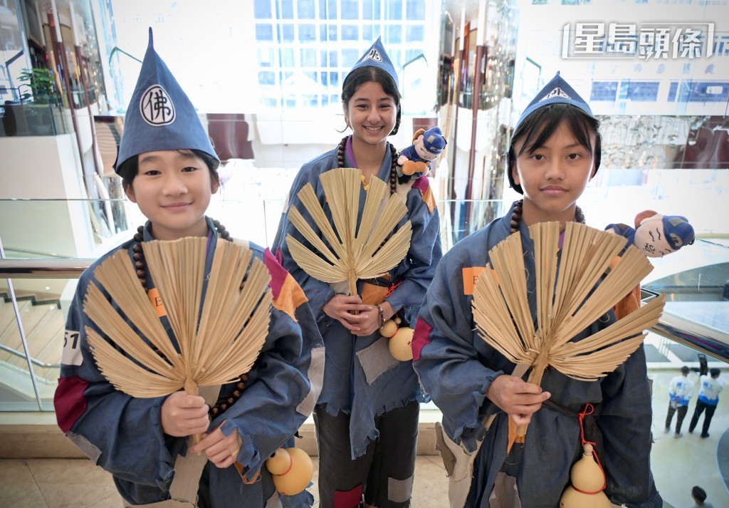 左起:梁敬嵐、古詩玲、賈佩純。蘇正謙攝 左起:梁敬嵐、古詩玲、賈佩純。蘇正謙攝
