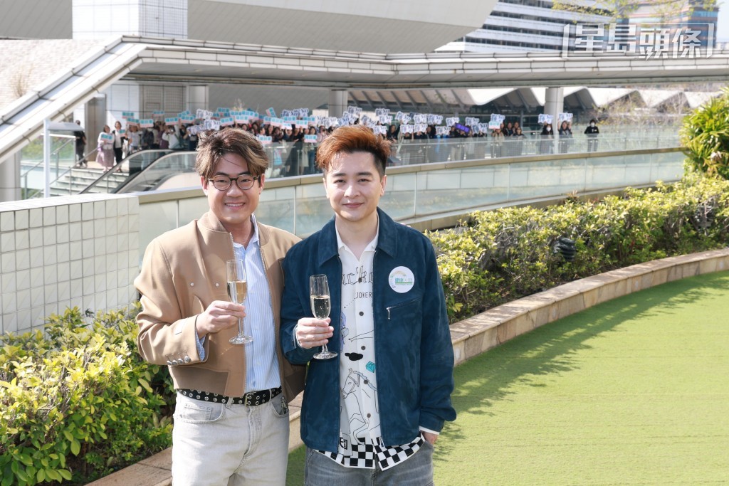 譚輝智、羅啟豪身後有不少鐵粉力撐。