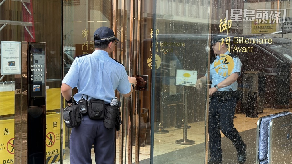 警員在場調查。