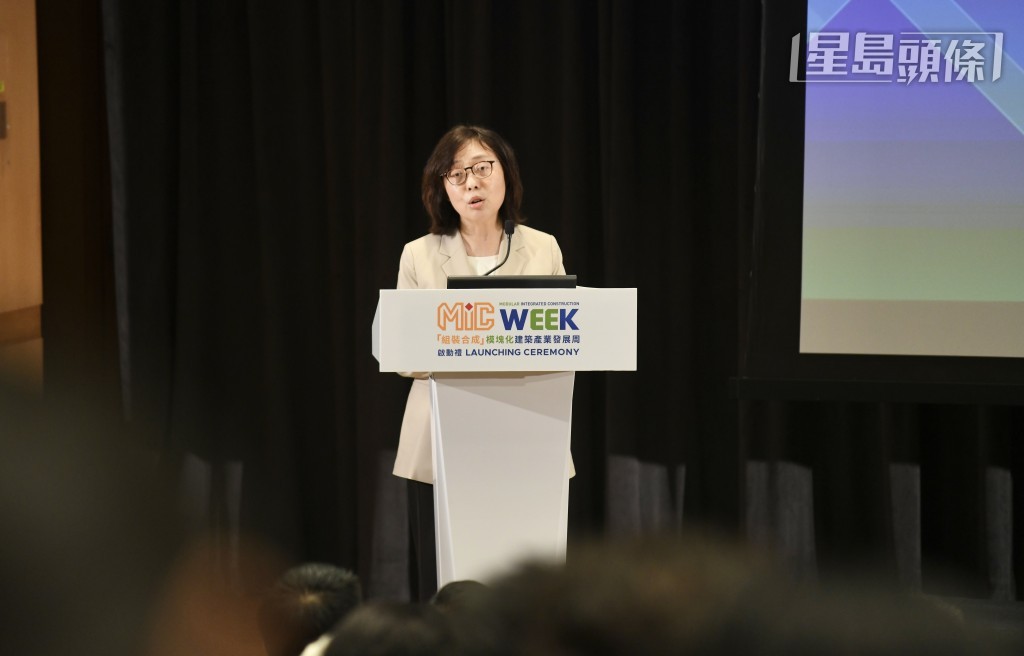 甯漢豪指目前已有逾百個政府和私人項目採用Mic建造法。 甯漢豪指目前已有逾百個政府和私人項目採用Mic建造法。