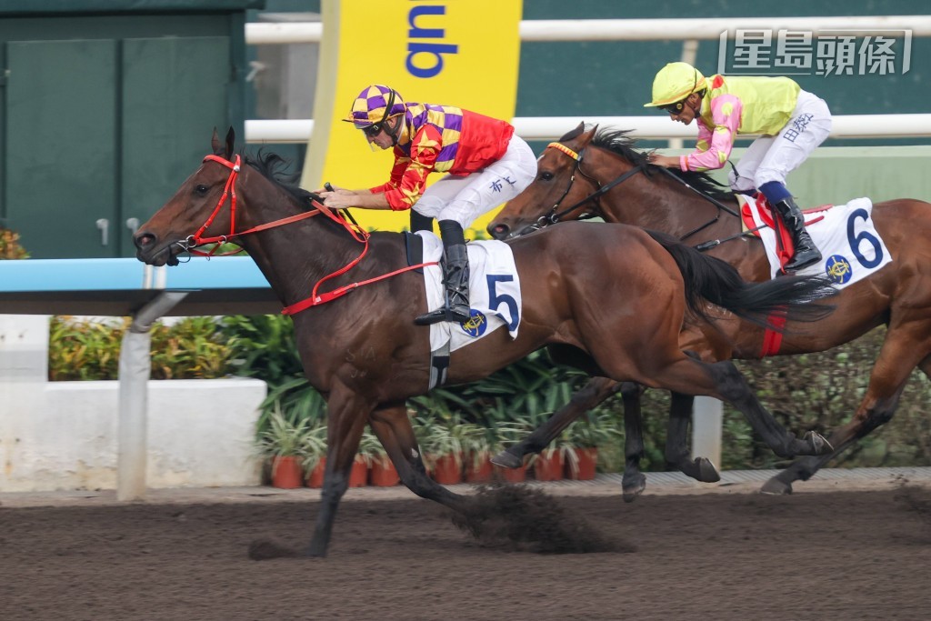 布文盼夥拍「華麗再勝」繼本月初後攜手再勝一仗。 布文盼夥拍「華麗再勝」繼本月初後攜手再勝一仗。
