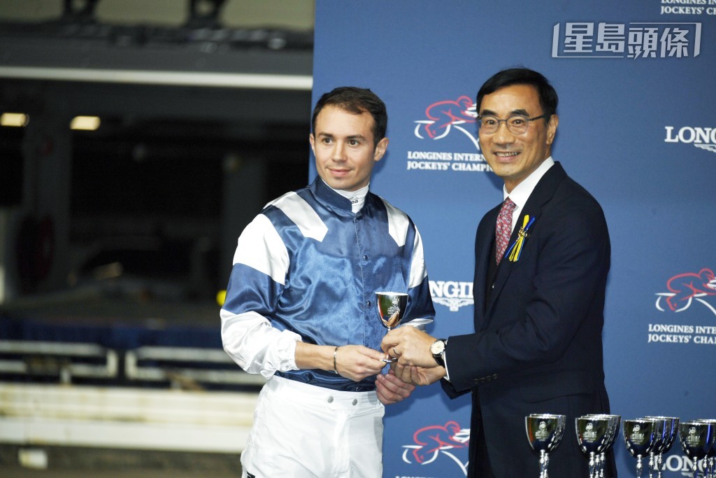 巴米高 (左) 今季先後勝出凱旋門大賽、英皇錦標、英國冠軍錦標及日本盃等大賽。