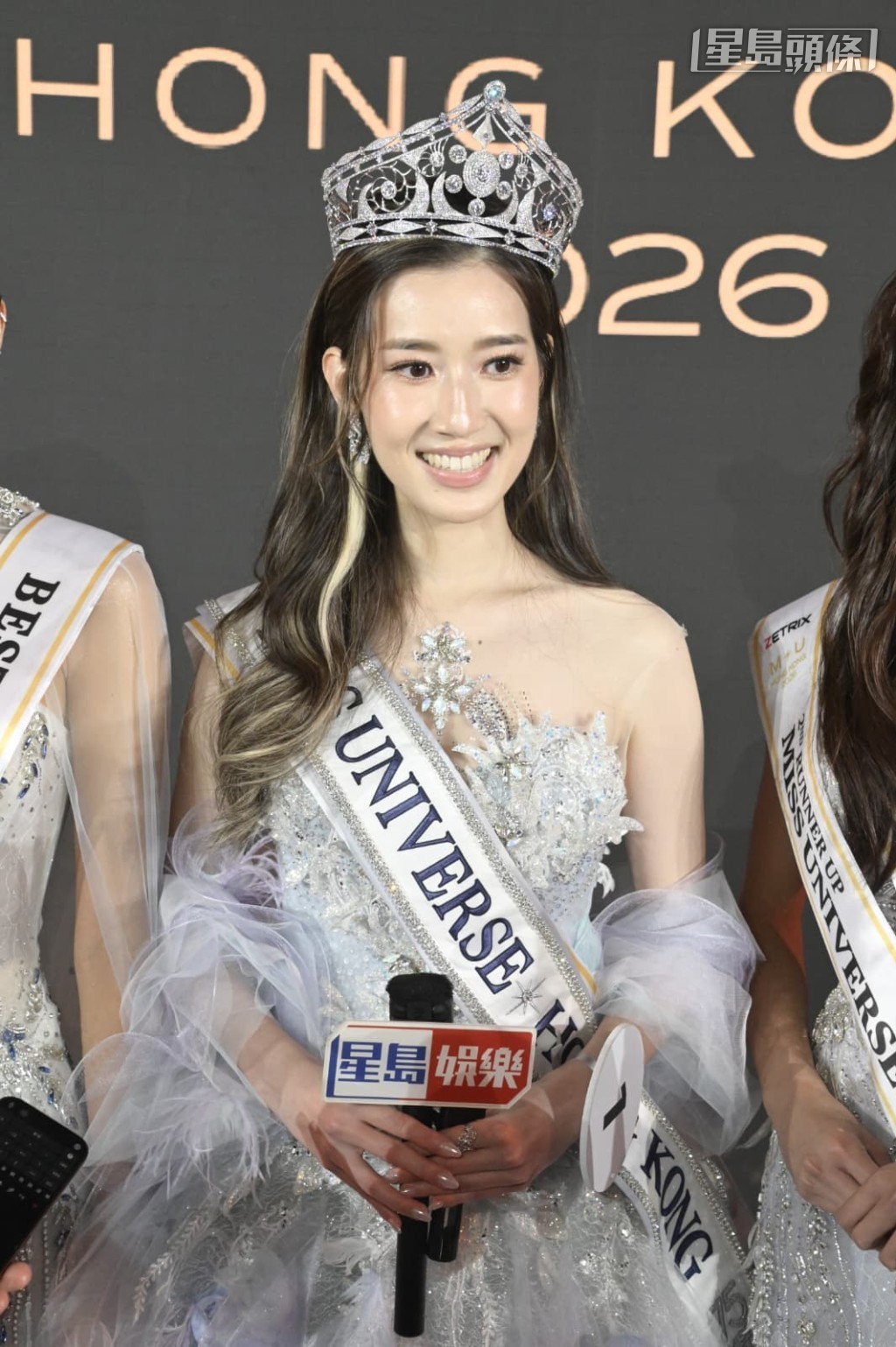 今次周婷強勢回歸選美舞台。 今次周婷強勢回歸選美舞台。