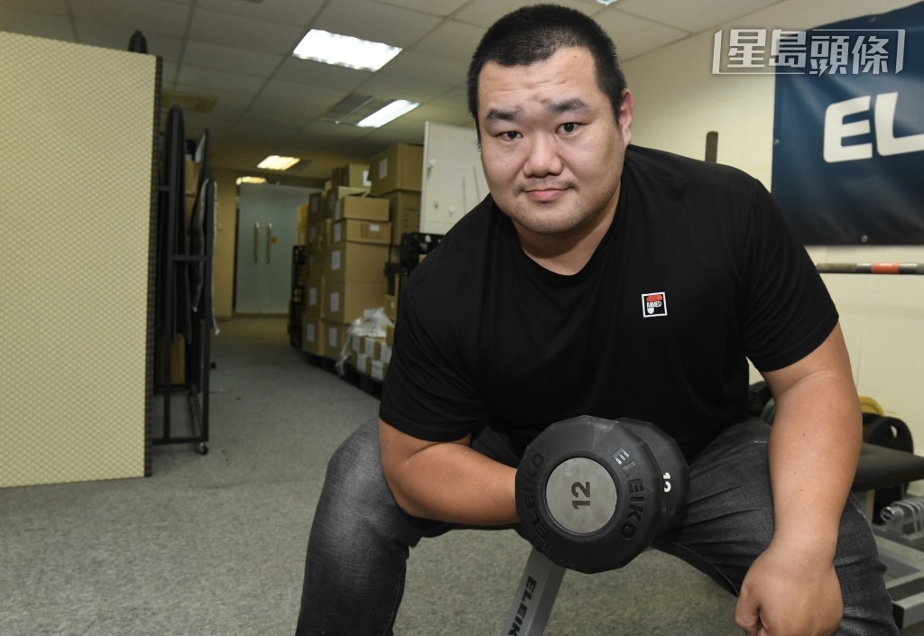 方齊智解釋，運動員需要持續訓練以突破自己，所花的時間及心機都很多。何君健攝