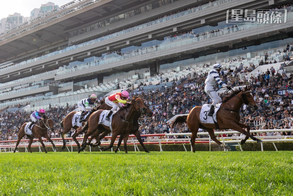 「球星」將於週日與十三匹佳駟爭逐寶馬香港打吡大賽的冠軍寶座。 「球星」將於週日與十三匹佳駟爭逐寶馬香港打吡大賽的冠軍寶座。