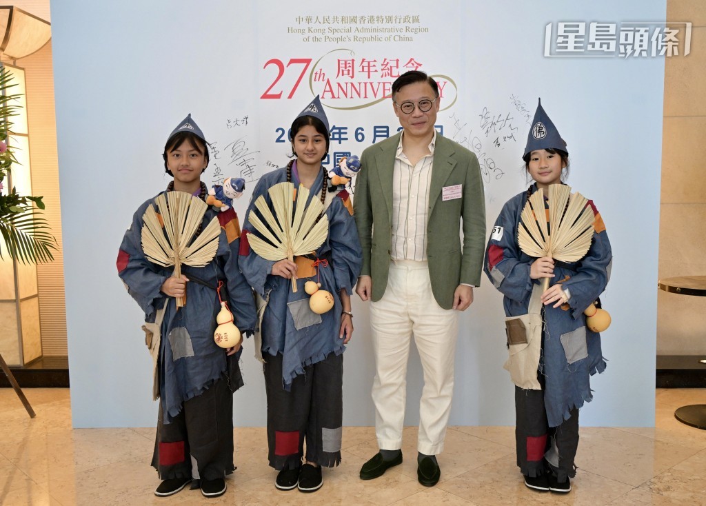 活動邀請了不少嘉賓,當中包括律政司副司長張國鈞(右2 )。蘇正謙攝 活動邀請了不少嘉賓,當中包括律政司副司長張國鈞(右2 )。蘇正謙攝