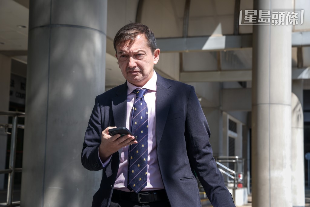 保監局時任法律總監郭家華(Peter Gregoire)。何家豪攝 保監局時任法律總監郭家華(Peter Gregoire)。何家豪攝