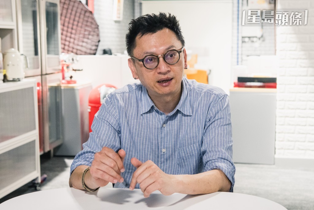 徐家健認為SpaceX將跌穿上市價也不奇。 汪旭峰 攝 徐家健認為SpaceX將跌穿上市價也不奇。 汪旭峰 攝