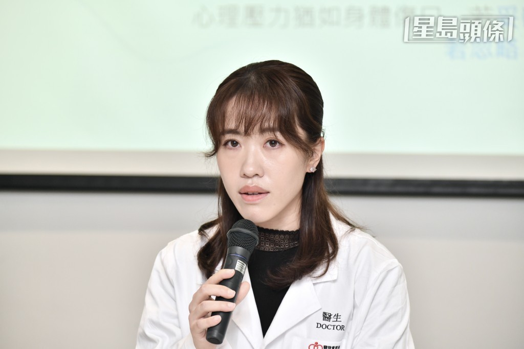 葵涌醫院精神科副顧問醫生（社區精神科服務隊）吳凱怡。