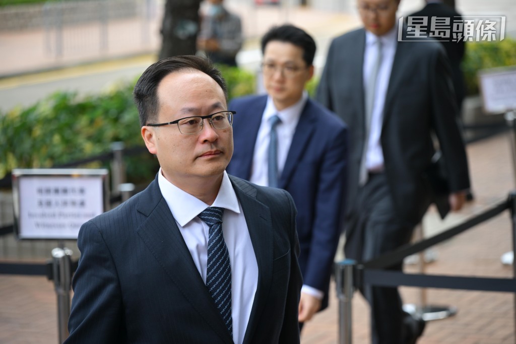代表政府的資深大律師孫靖乾。
