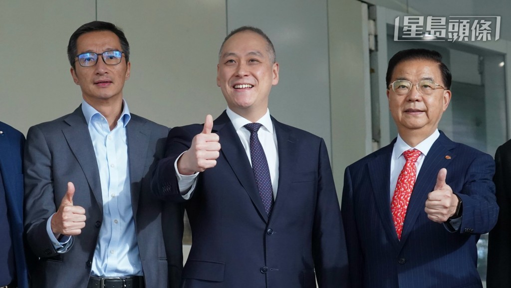 李惟宏(中)表示,一旦當選會多做實事,多聽業界意見,廣泛調研。 李惟宏(中)表示,一旦當選會多做實事,多聽業界意見,廣泛調研。