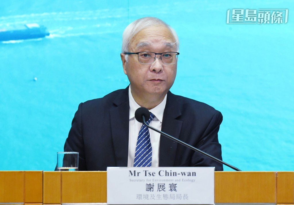環境及生態局局長謝展寰。