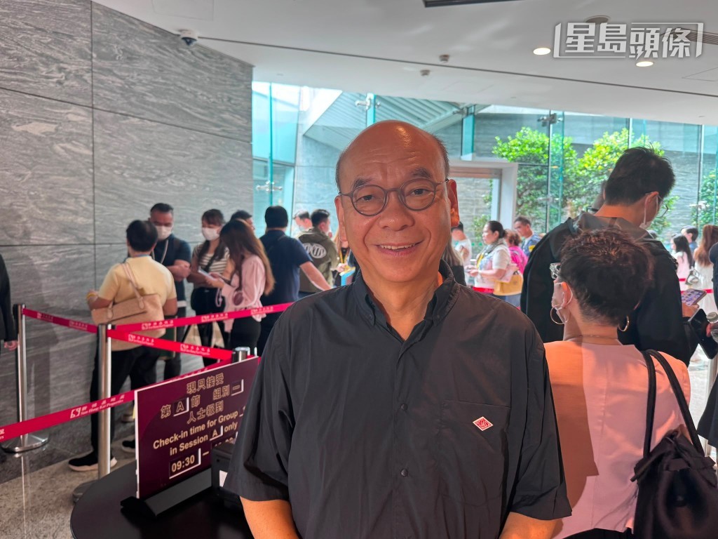 陳永傑表示,項目開價吸引,A組大手組別出席者眾。 陳永傑表示,項目開價吸引,A組大手組別出席者眾。