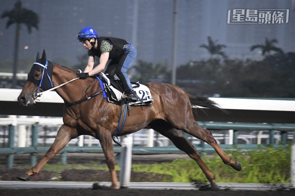 Ronan立即拍下「富心星」(圖) 整個操練過程,化身成攝影師 。 Ronan立即拍下「富心星」(圖) 整個操練過程,化身成攝影師 。