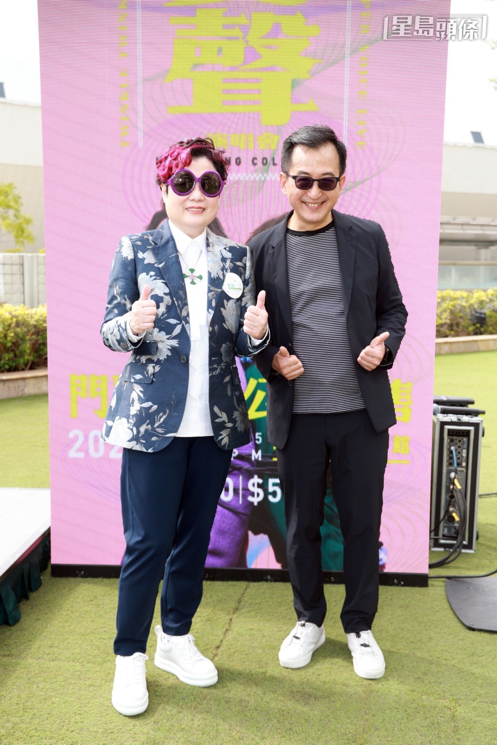 出品人陳淑芬到場打氣。