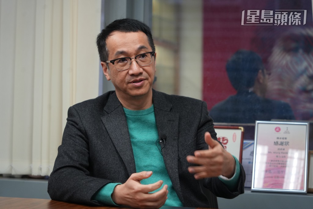 黄国英指，股市原本已有一些问题，美伊战争只是一个加速的催化剂。吴艳玲 摄